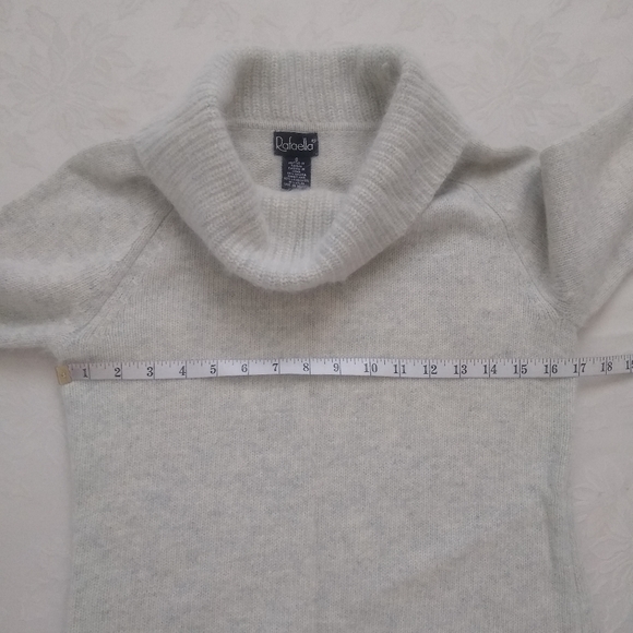 Angora wool rabbit hair sweater - Picture 3 of 7